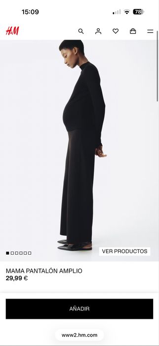 Брюки для вагітних h&m