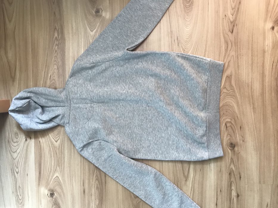 Bluza szara z napisem
