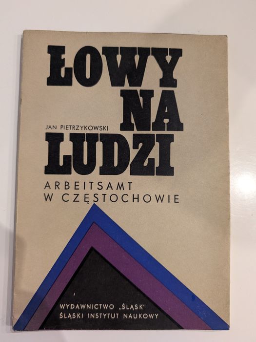 Łowy na ludzi Jan Pietrzykowski - książka z autografem autora