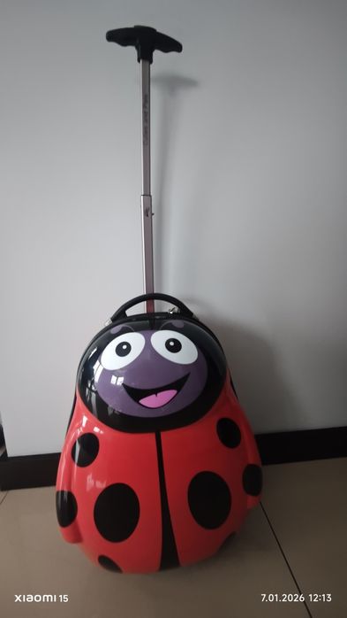 Walizka podróżna dla dziecka SUNBAG BIEDRONKA