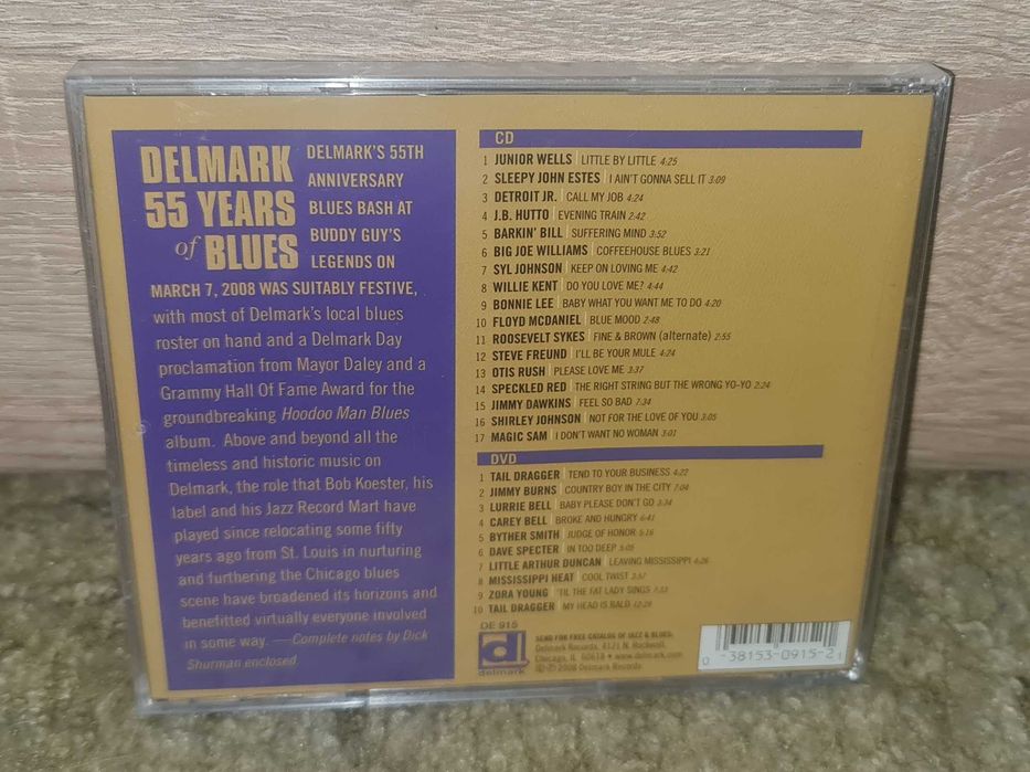 55 Years Of Blues / CD + DVD / FOLIA /
