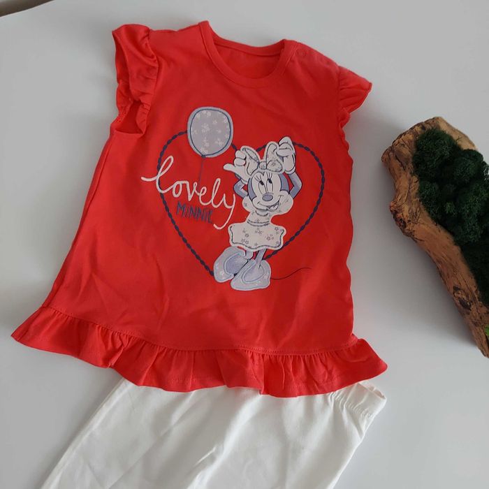 George komplet bluzka bez rękawów legi Myszka Mini