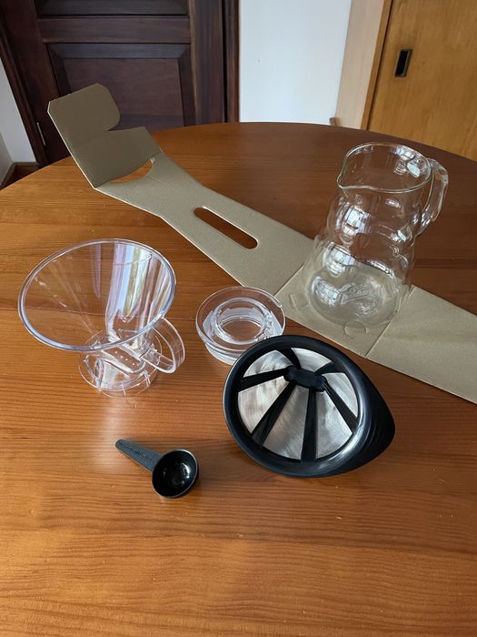 Cafeteira Melior Bodum com filtro permanente em aço inox, 1.0 L