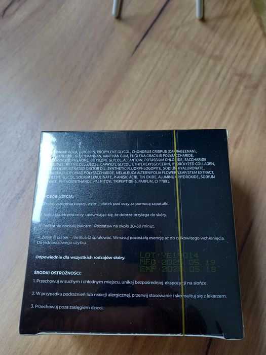 Hydrozelowe płatki pod oczy
