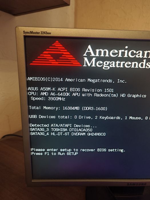 Монитор Samsung SyncMaster 2243nw