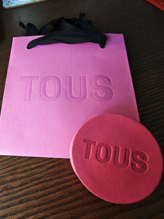 Zestaw pudełko na biżuterię i torebka prezentowa Tous