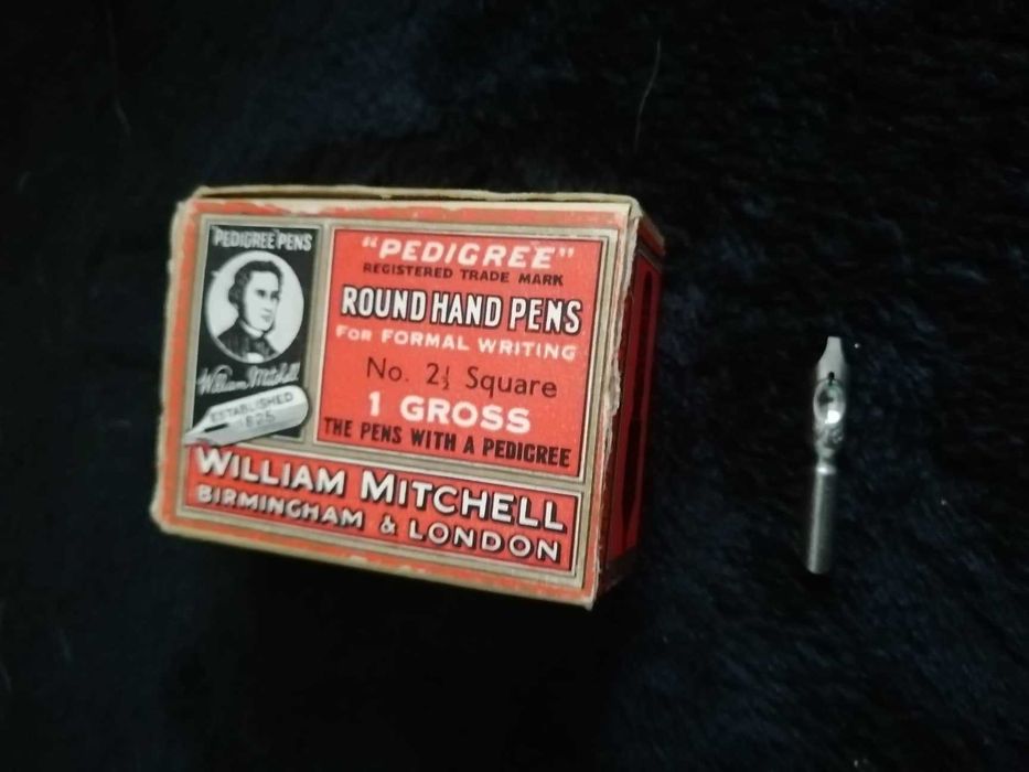 Caixa com 1 grosa de aparos, William Mitchell 2 1/2 - Novos