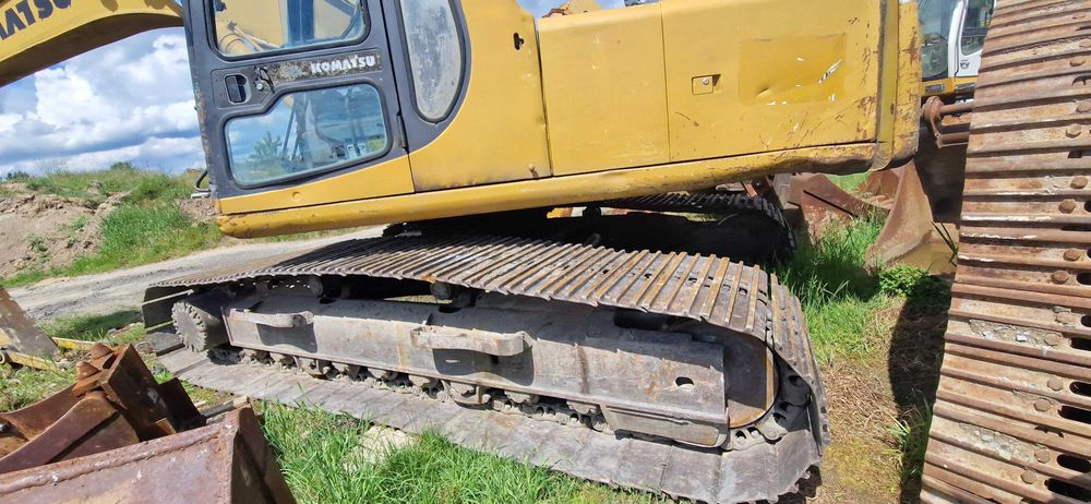 Koparka Komatsu pc 210 -6 gąsienice łańcuch klepki 80cm