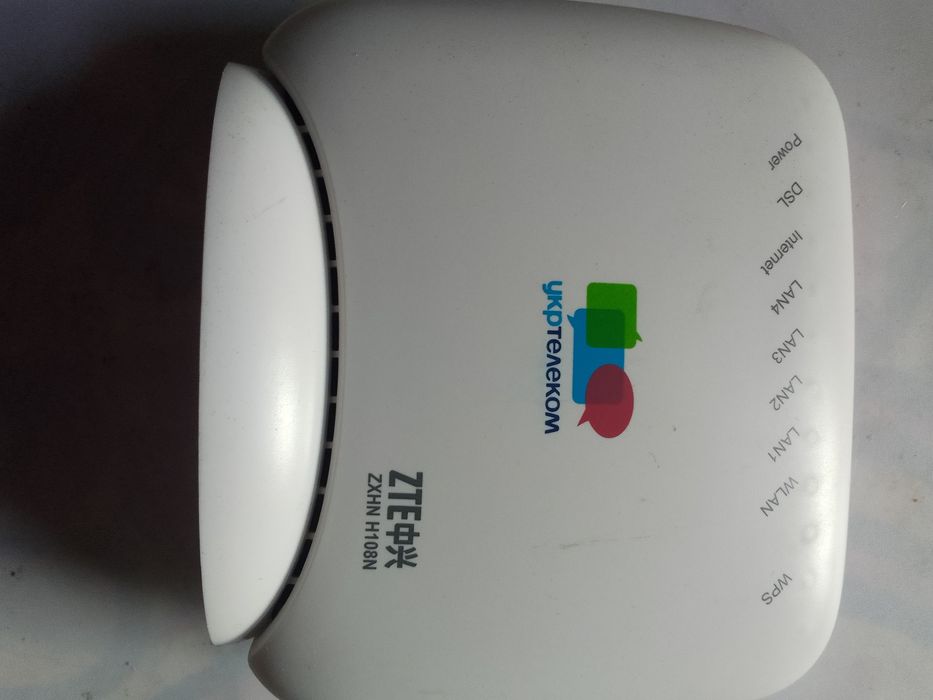 Модем ZTE ZXHN з Wi Fi