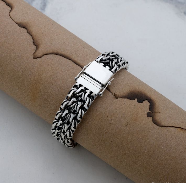 Срібний браслет 80г  серебряный браслет серебро срібло браслети 925