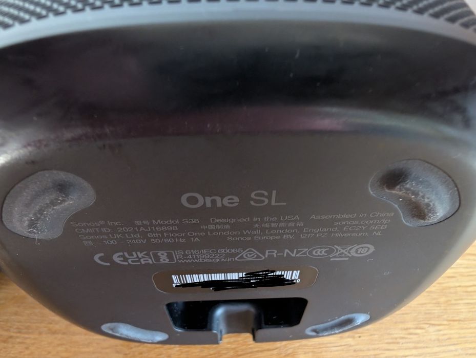 Gtośniki SONOS One oraz SONOS One SL. Cena za komplet