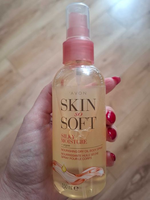 Avon SKIN DO SOFT nawilżający olejek z olejkiem araganowym unikat 150ml