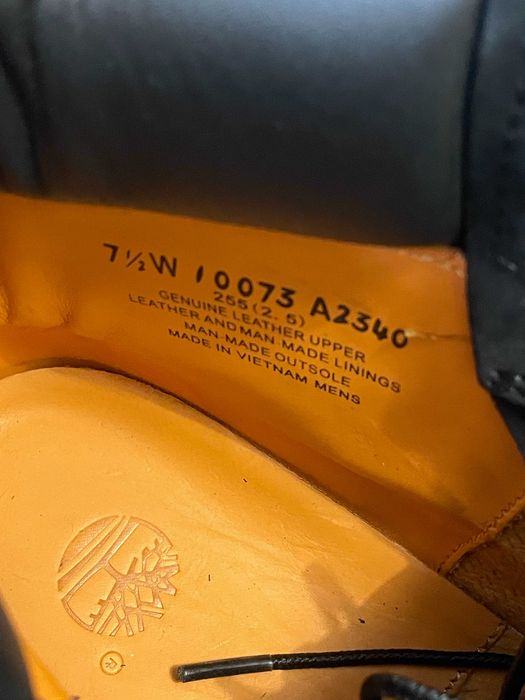 Timberland 6-Inch Premium Boot – czarne, nowe z metką, r. 41,5 (US 7,5W)