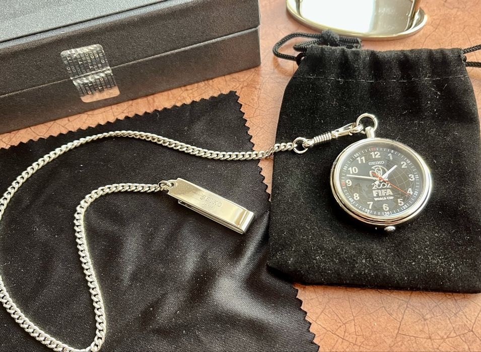 Seiko Limited Japan zegarek męski kieszonkowy full set