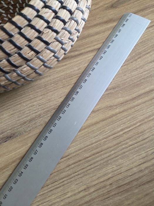 Linijka aluminiowa 150cm Leniar