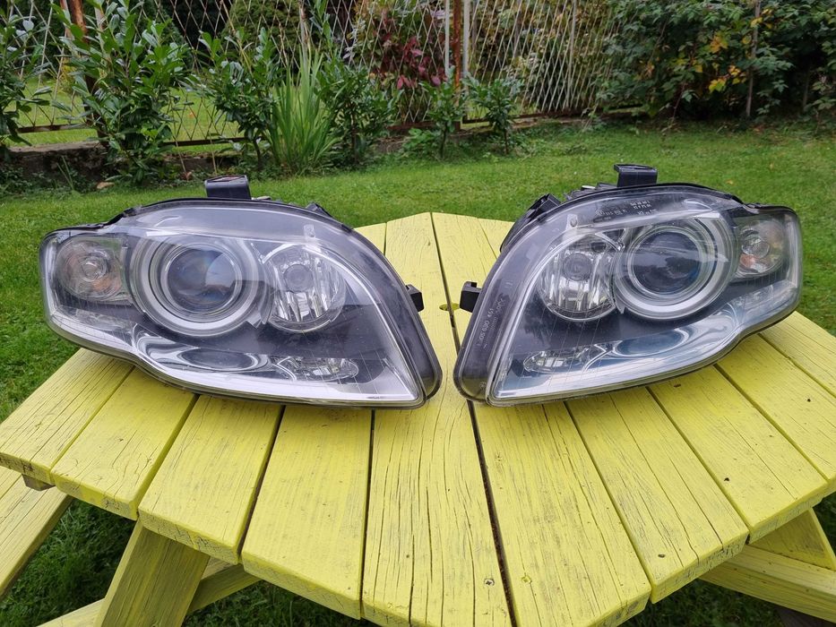 AUDI A4 B7 (04-08)- LAMPA Bi XENON skrętny PRAWA i LEWA oryginał AL eu