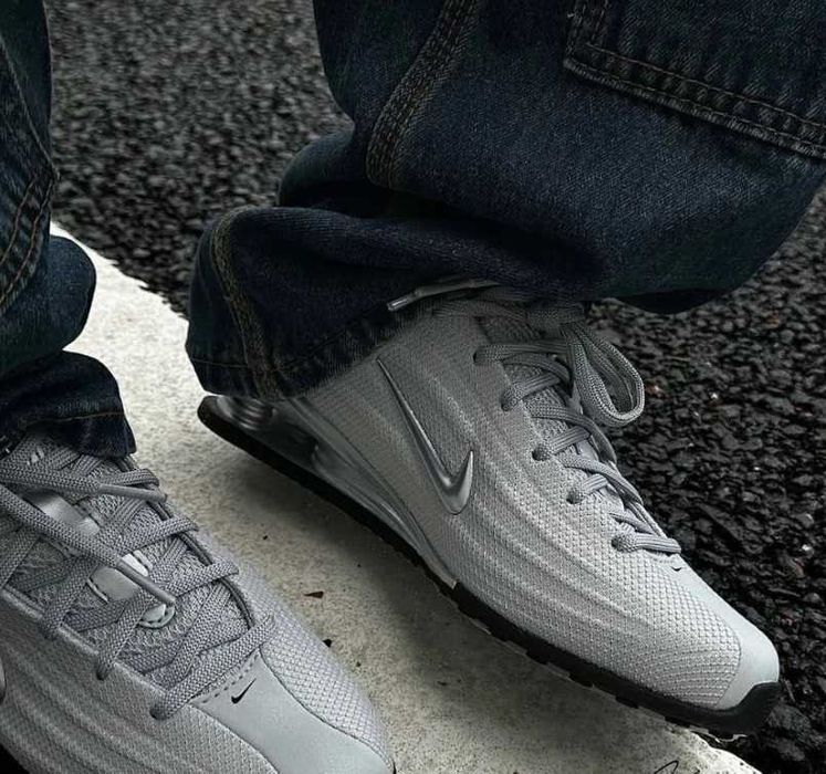 (БЕЗ ПЕРЕДОПЛАТИ) Nike Shox Z White/Metallic Silver найк шокс зет білі зі сріблястим