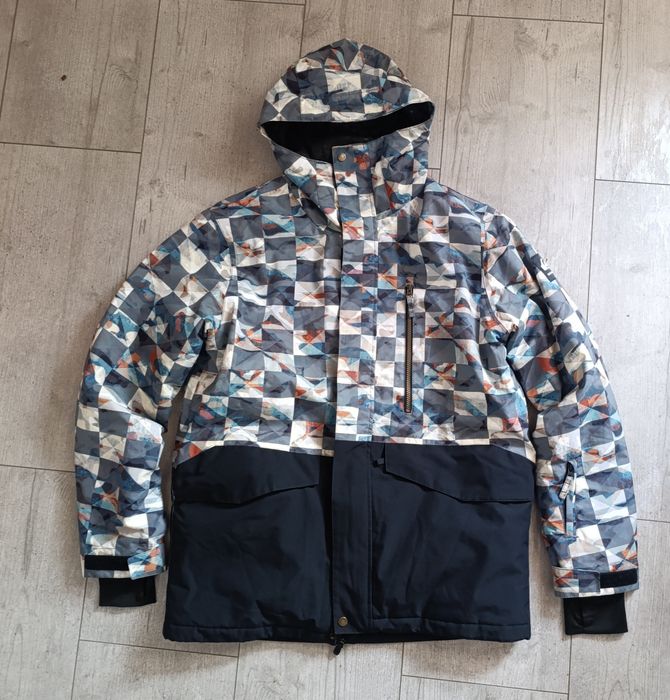 Męska kurtka snowboardowa Quiksilver Mission Printed Block