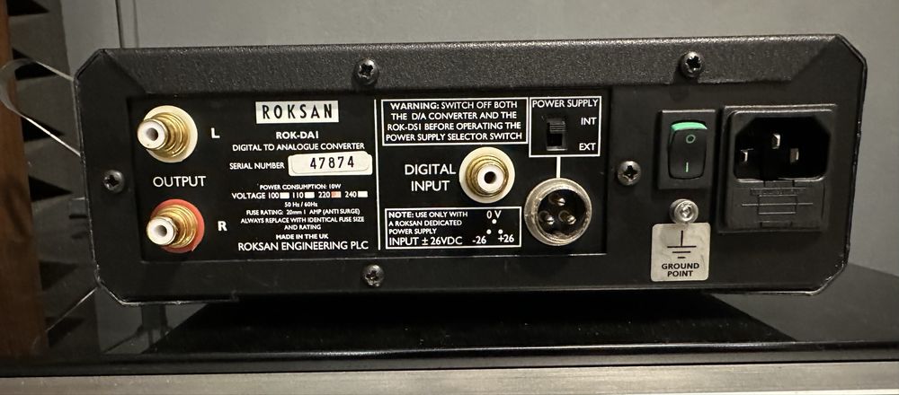 ROKSAN ROK-DA1 - (DAC) - conversor digital/analógico