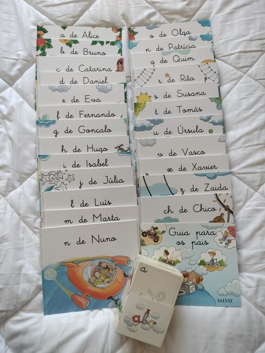 Coleção Livros  "O Alfabeto" da Salvat