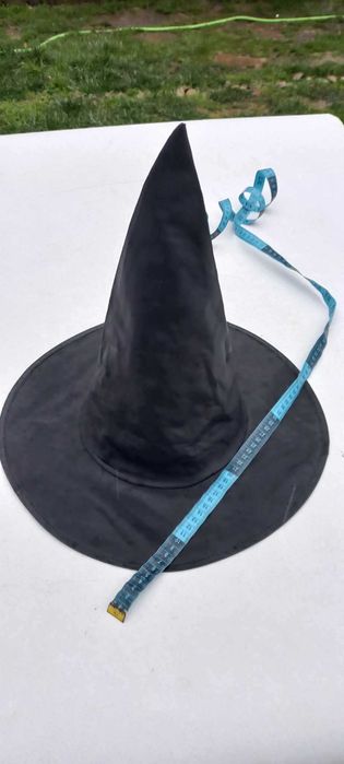 Шляпа Ведьмы черная 34 см