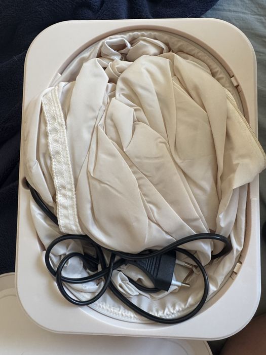 secadora de roupas dobrável com tomada