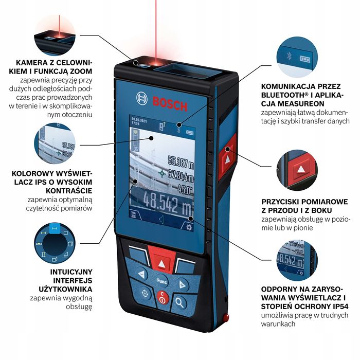 Dalmierz Do Wnętrz Bosch 61 100 M