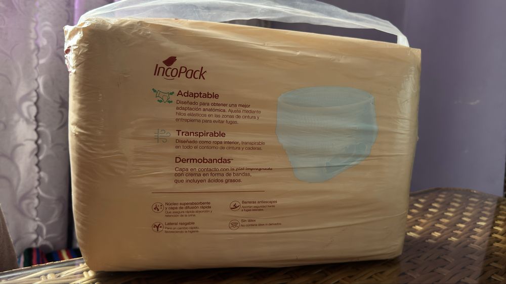 Підгузки для дорослих L(110-150cm) нічні (900-1200ml) 20шт. Можливий дефект на упаковці при перевезенні .