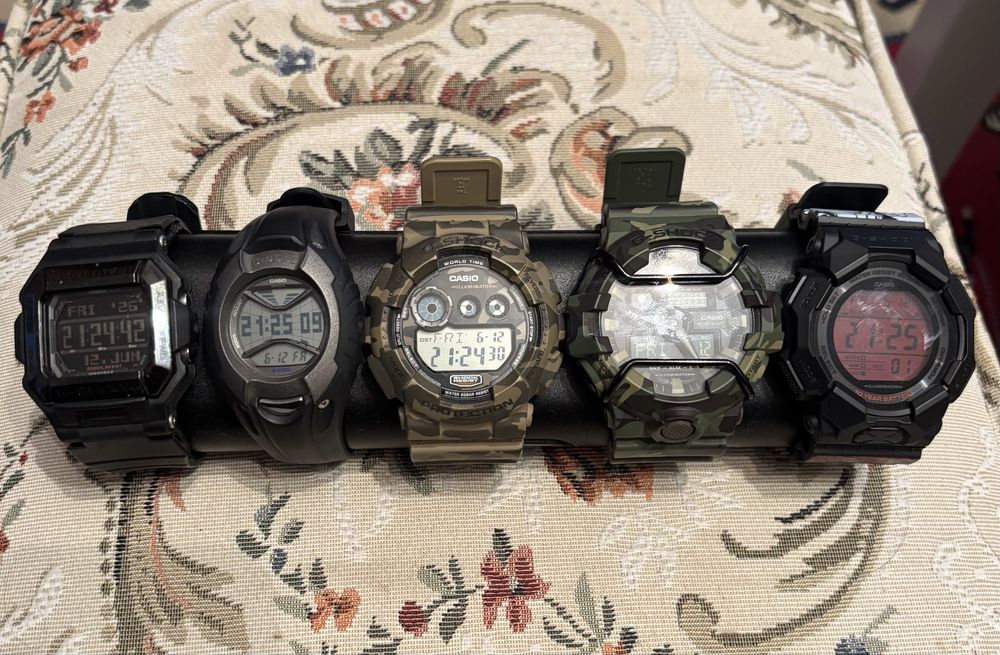 Casio G-shock np. 5:1  zamienie