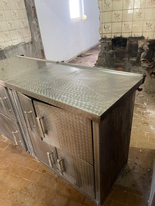 Fogão de lenha e gás