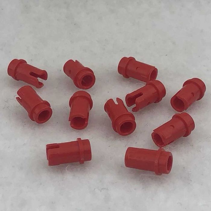 LEGO Technic Pin 1/2 czerwony 89678 - 2 szt