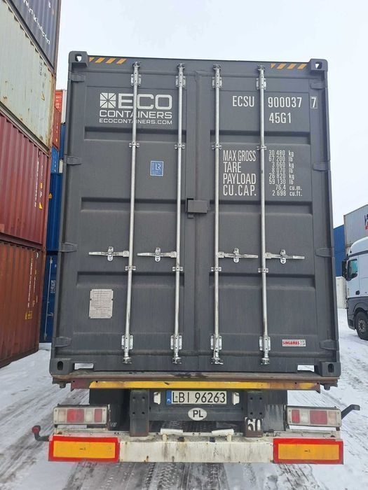 Kontener morski 40'HC 12m nowy one way magazyn / NJ