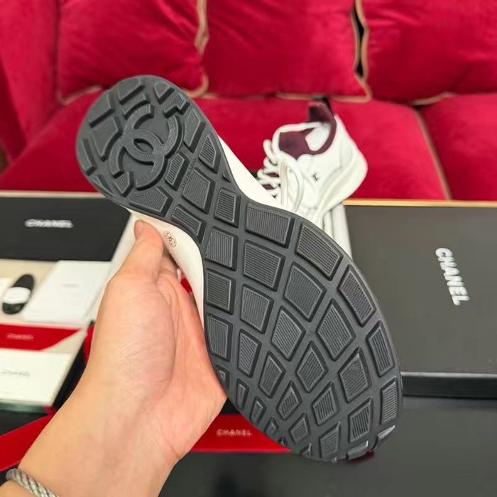 Chanel  | CC Suede Knit Sneakers | Шанель кросівки |  кеди