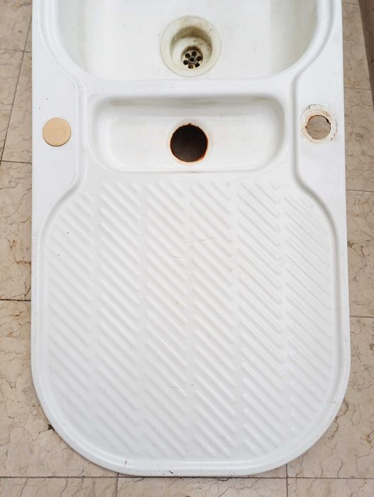 Lava-louça 1 cuba com escorredor