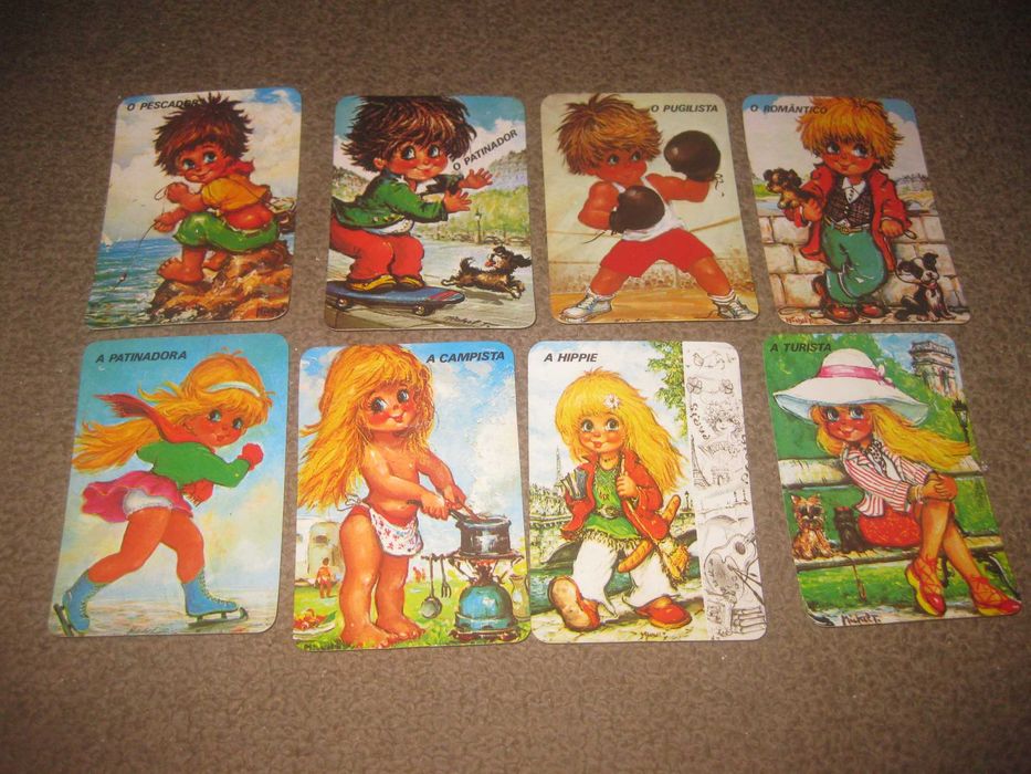 8 Calendários do "Café Snack-Bar 74" Colecção Completa!