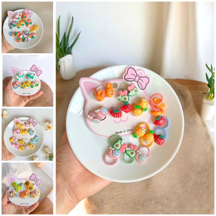 Резинки заколки бантики для волосся