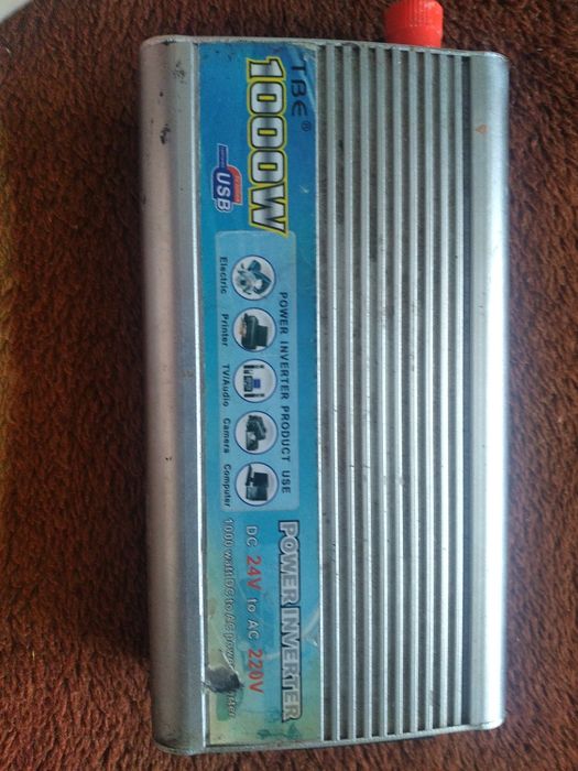 Продаеться перетворювач напруги  24v н220v 1000w