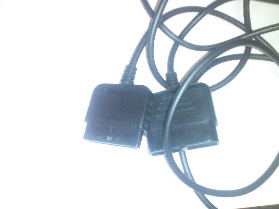 два джойстика до плейстейшена и переходник бу