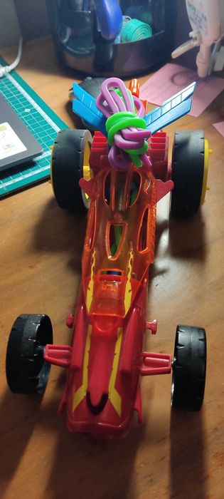 Динамічна машинка хотвілс на гумці. Mattel . Оригінал