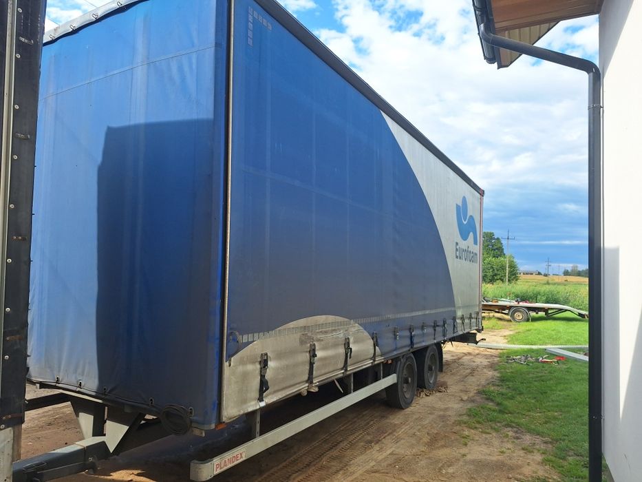 Przyczepa plandex 2014 rok tandem