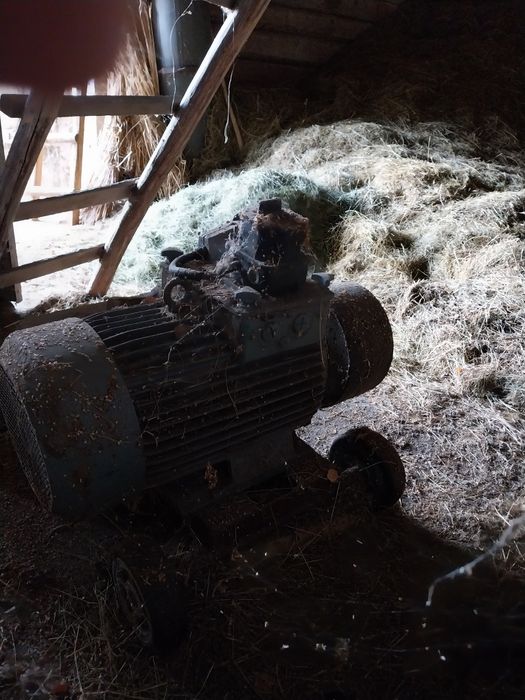 Dmuchawa do siana + silnik 11kw.