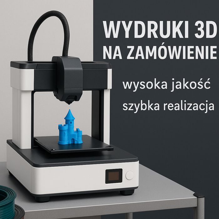 Wydruki druk 3D na zamówienie wysoka jakość, szybka realizacja