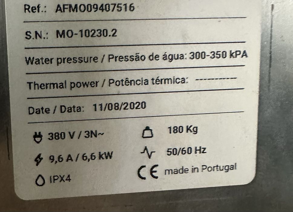 Forno de padaria Ramalhos