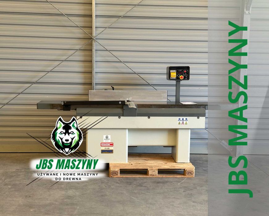 WYRÓWNIARKA SAC FS 430 | strugarka heblarka SCM elektryczna regulacja stołu | 430 MM