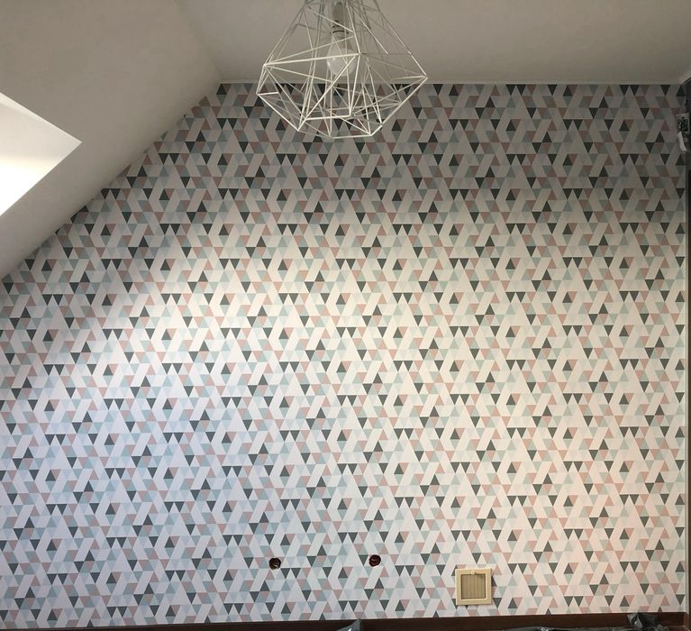 Rolka tapety z wzorem