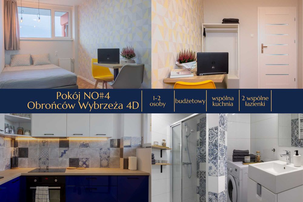 Nowoczesne Apartamenty - Blisko morza - nawet do 4 osób