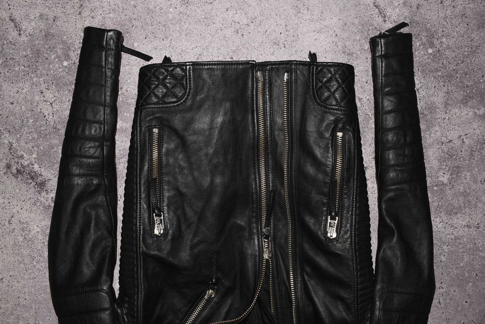 Boda Skins Biker Leather (Мужская Премиальная Кожаная Куртка Косуха )