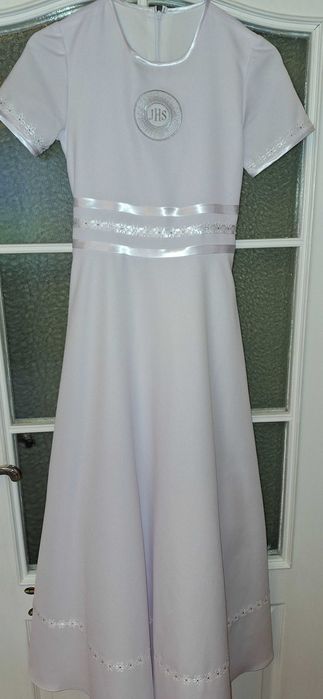 Sukienka/alba komunijna komplet