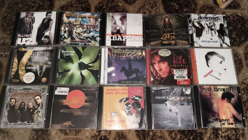 Диски сд, мп3  Рок