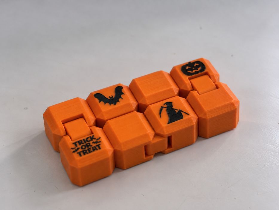 Cubo de Halloween para brincar